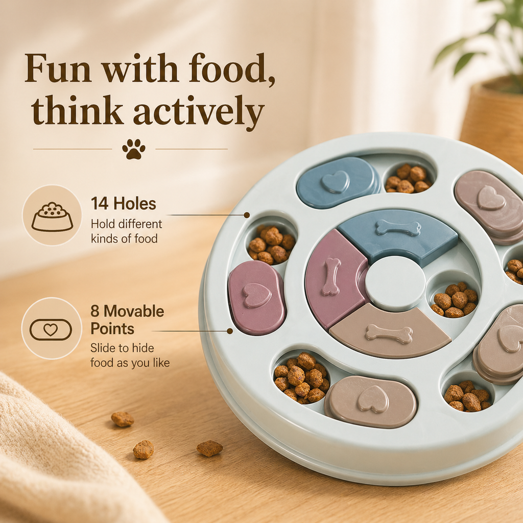 Puzzle Feeding Bowl