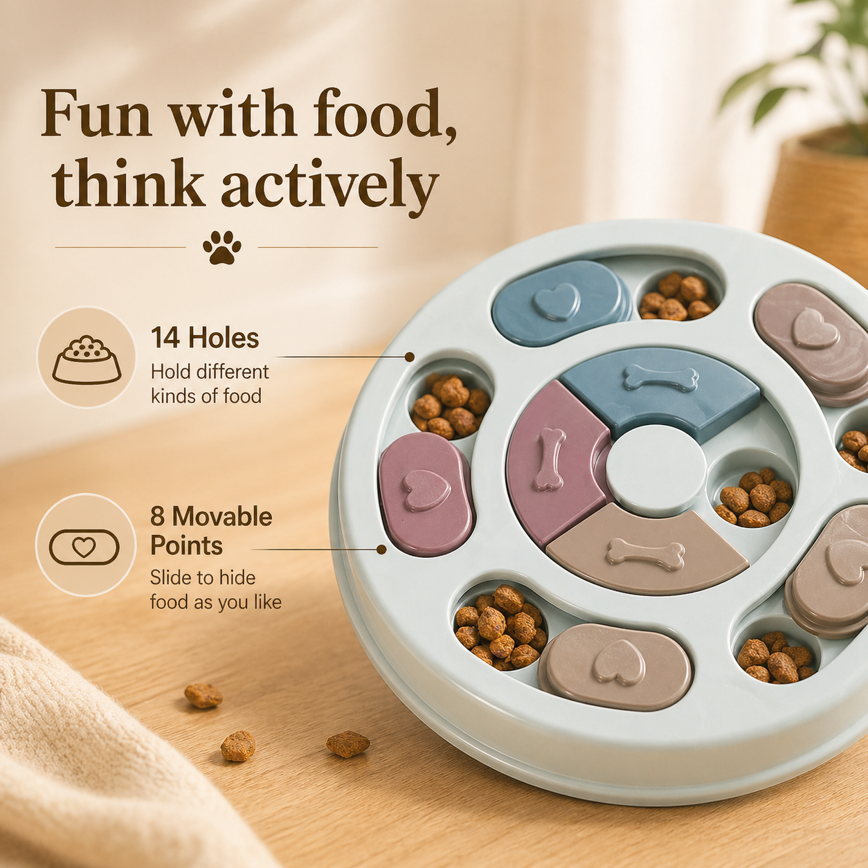 Puzzle Feeding Bowl