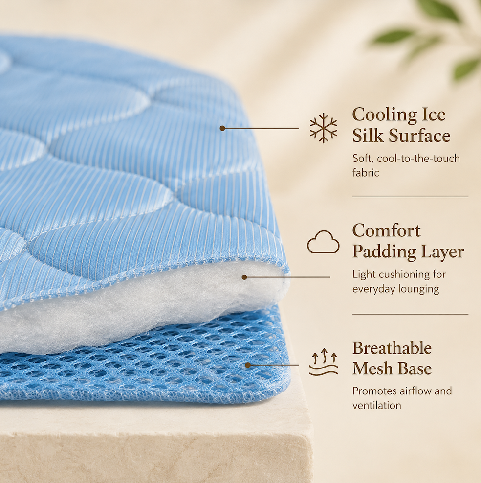 Dog Cooling Mat Summer Pet Cold Bed Extra Large For Small Big Dogs Pet Accessories Cat Durable Blanket Sofa Cat Ice Pad Blanket