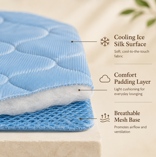 Dog Cooling Mat Summer Pet Cold Bed Extra Large For Small Big Dogs Pet Accessories Cat Durable Blanket Sofa Cat Ice Pad Blanket